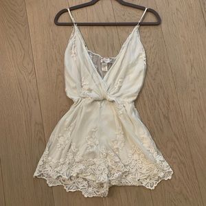 Ivory Lace Romper Band of Gypsies